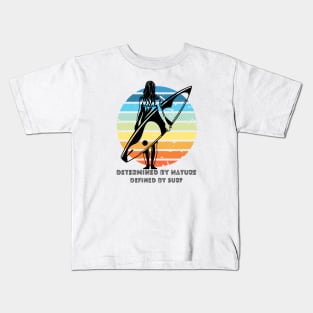 Retro Surf Diva Kids T-Shirt